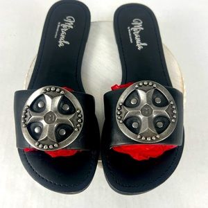 Miranda Lambert Women's Natasha Shoes 7.5 Slides Sandals Flip Flops